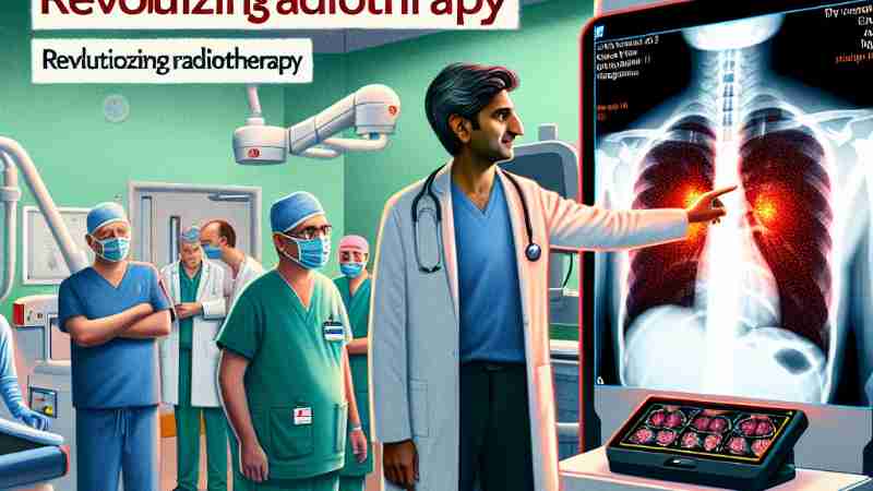 AI-Powered Cancer Detection: Revolutionizing Radiotherapy Departments in England, Concept art for illustrative purpose, tags: der - Monok